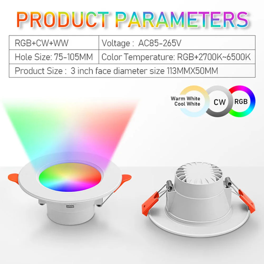 SmartScene - 10W Wifi Smart Downlight